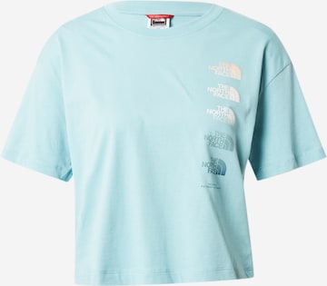 THE NORTH FACE Shirt in Blue: front