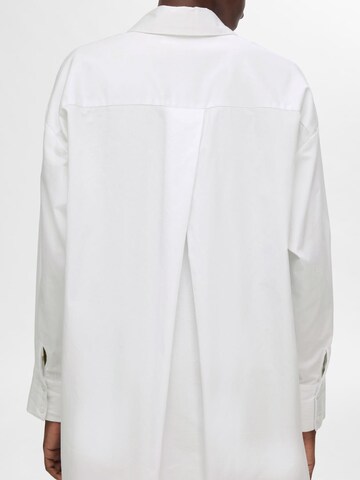 Camicia da donna 'SLFAURA' di SELECTED FEMME in bianco