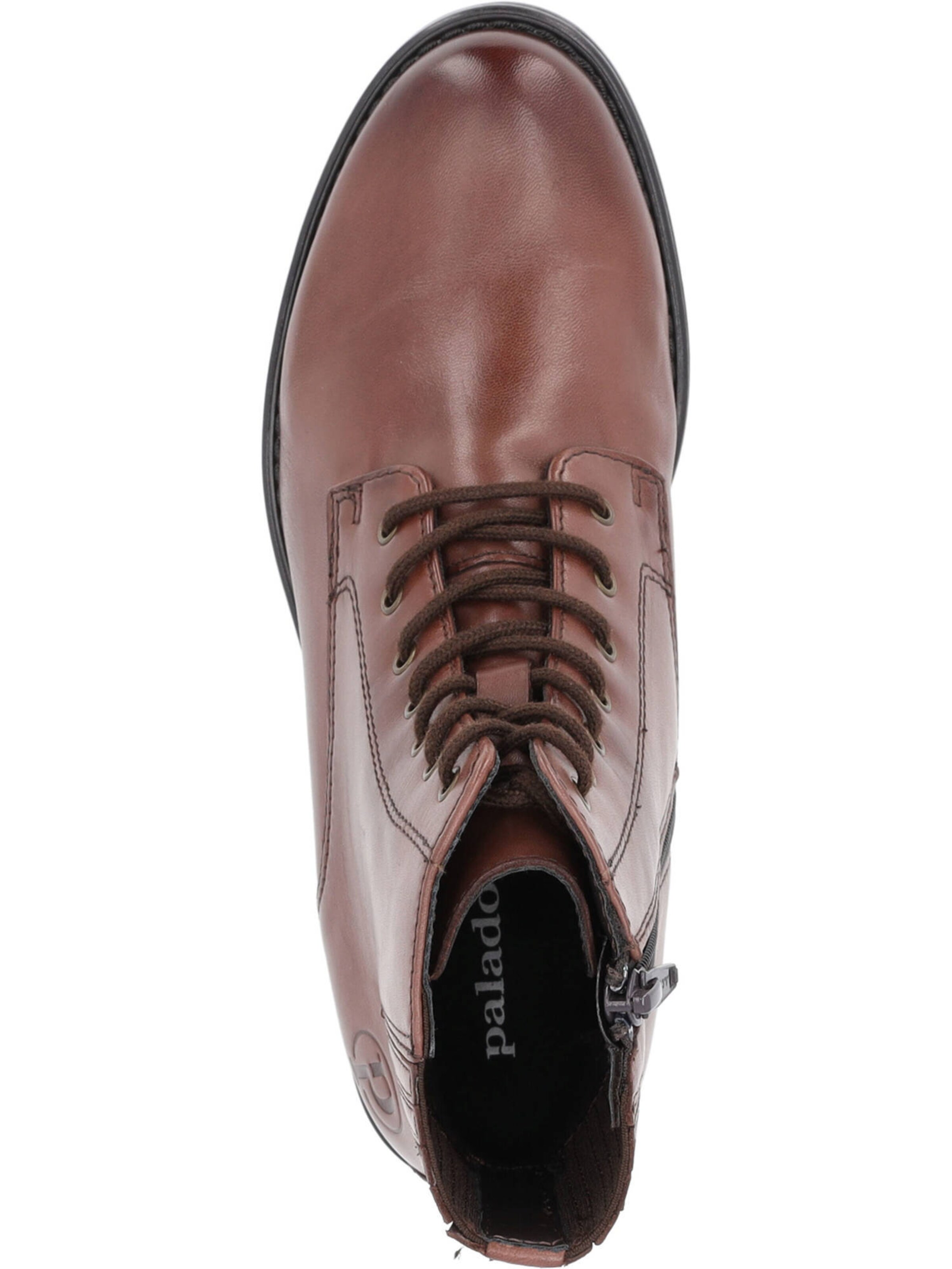 Palado Šněrovací kozačky 'Silba' – hnědá