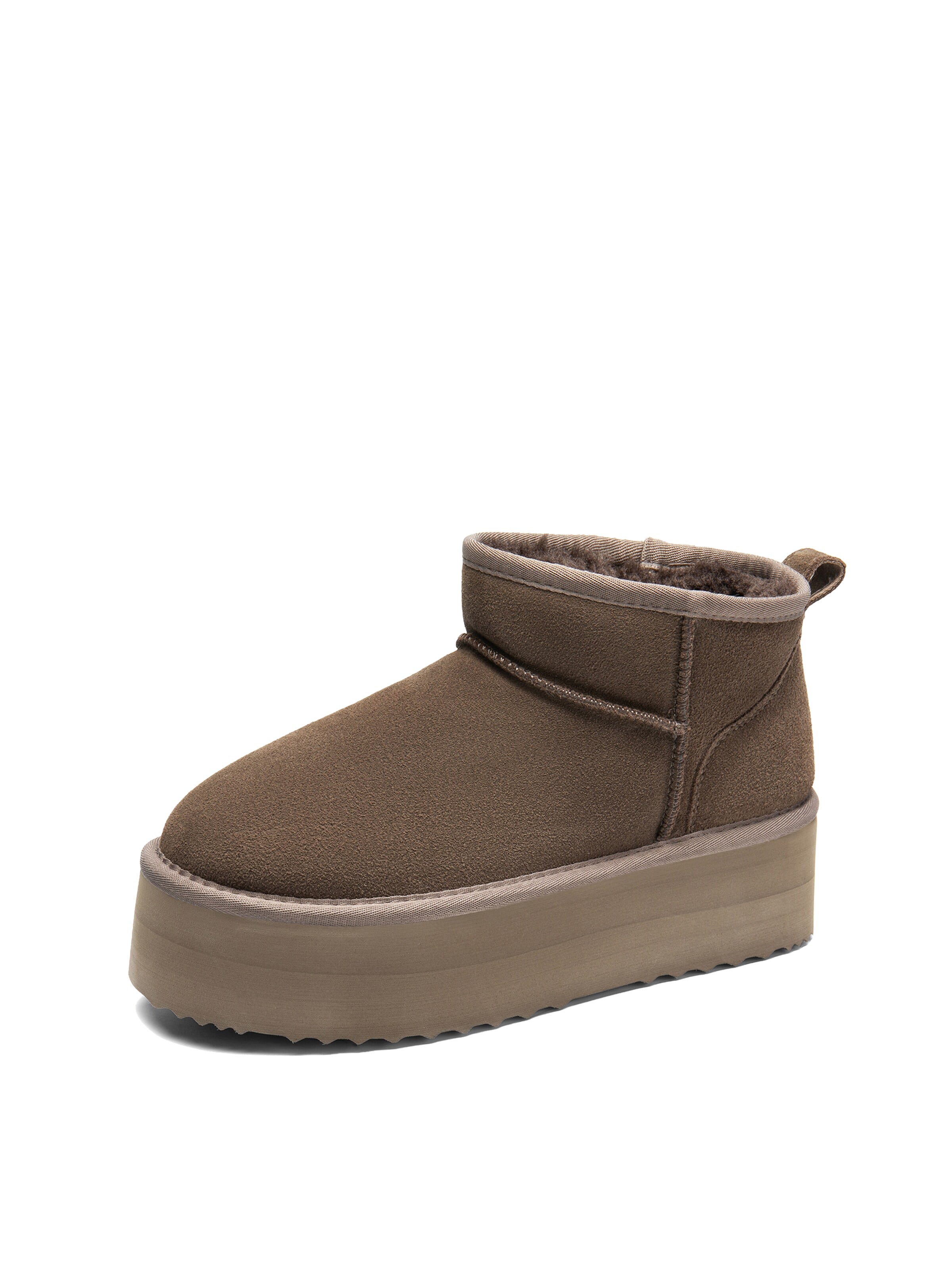 Dream Pairs Boots in Grijs: voorkant