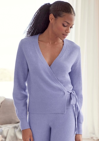 Cardigan LASCANA en violet : devant