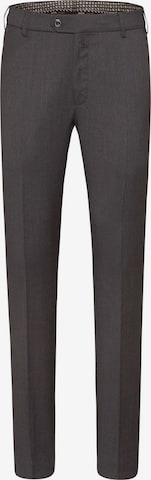 Coupe slim Pantalon à plis 'Bonn' MEYER en gris : devant
