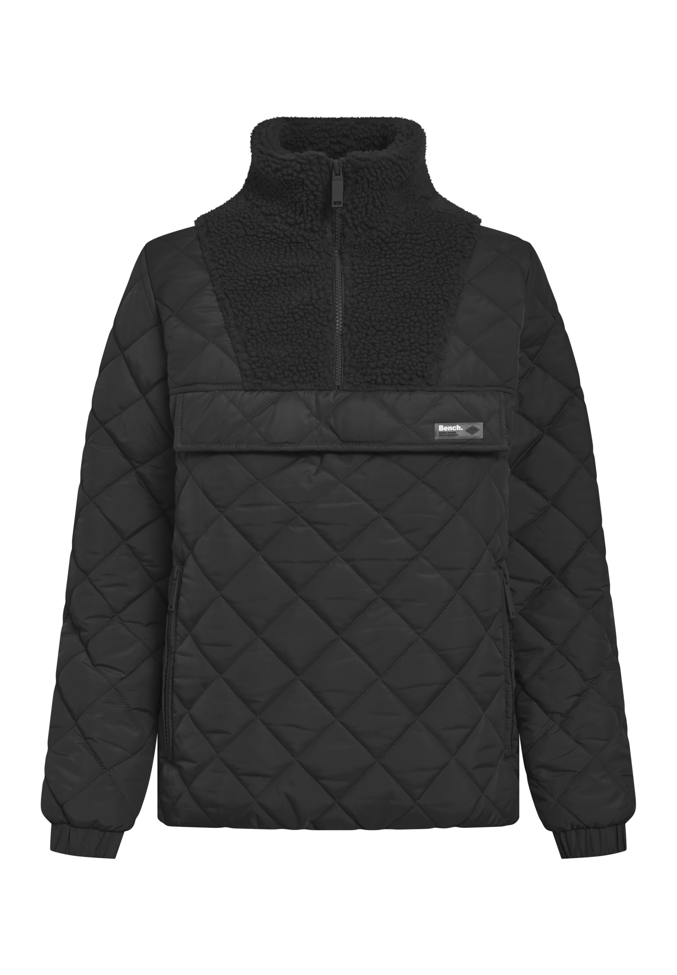 BENCH Jacke in Schwarz: Vorderseite