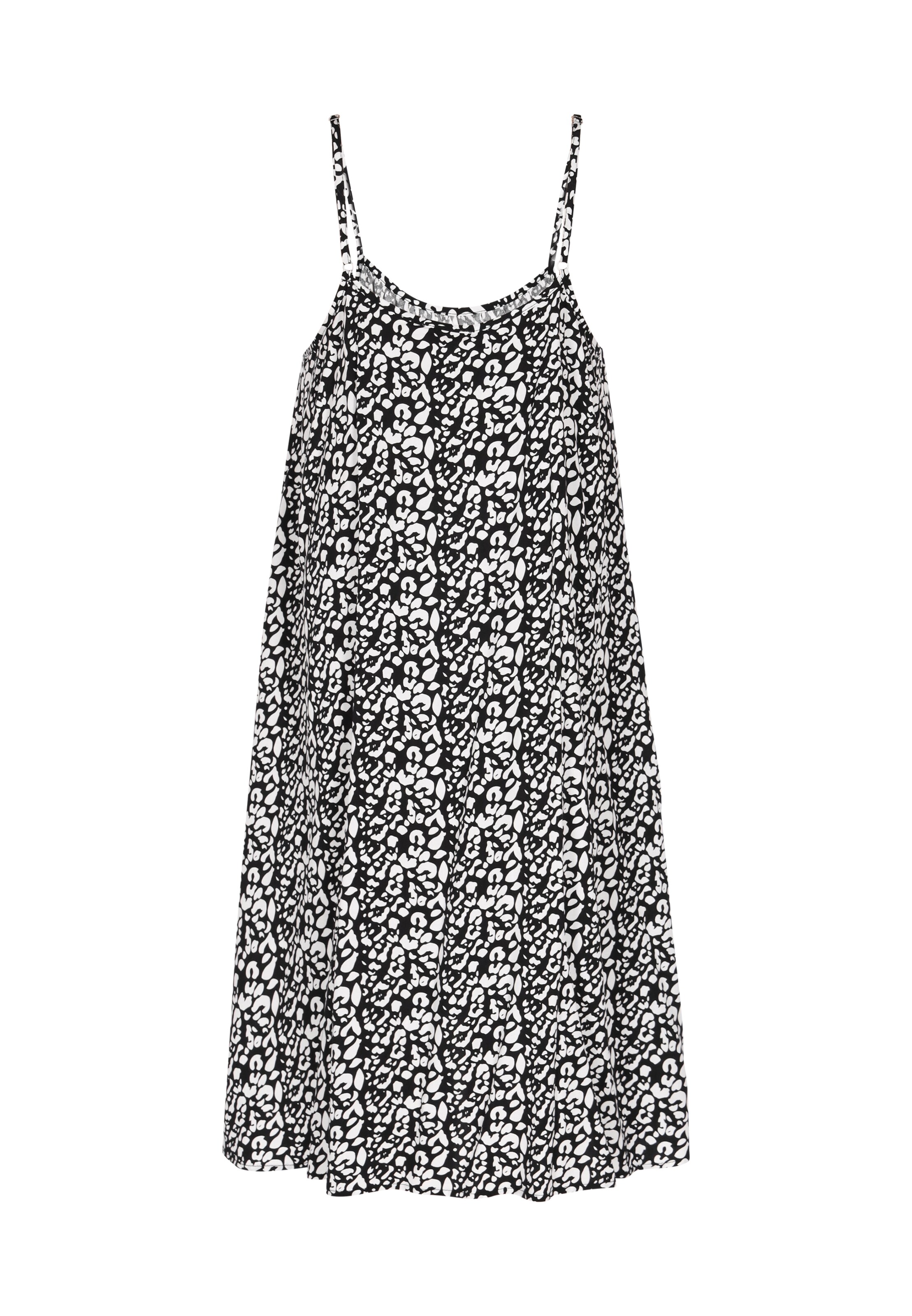 swirly - Vestido de verano en negro