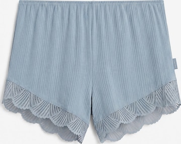 Pantalon de pyjama Calvin Klein en bleu : devant