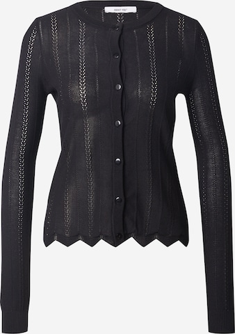 Geacă tricotată 'Elaine' de la ABOUT YOU pe negru: față