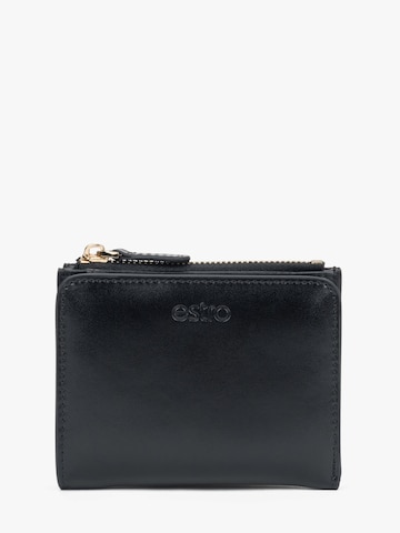 Estro Portemonnee '58077' in Zwart: voorkant