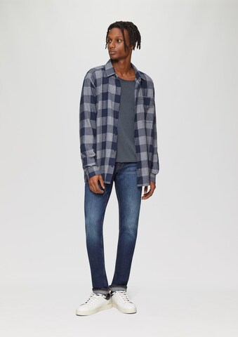 QS Shirt in Blau