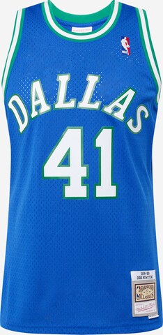 Mitchell & Ness Μπλουζάκι σε μπλε: μπροστά