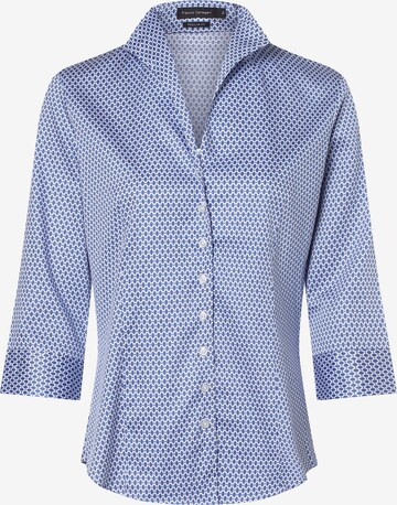 Franco Callegari Blouse in Blauw: voorkant