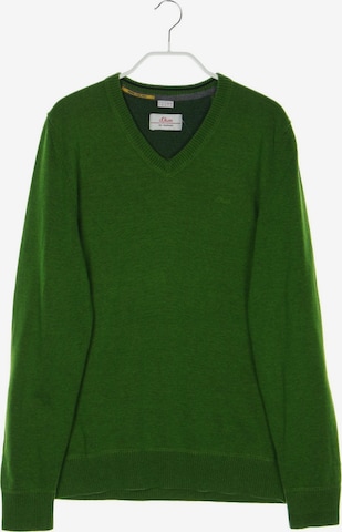 s.Oliver Sweater & Cardigan in S in Green: front