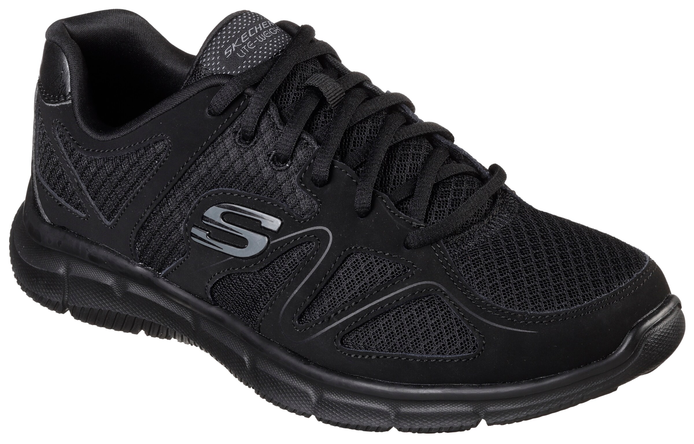 SKECHERS Sneaker in Schwarz
