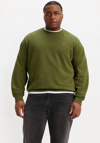 Levi's® Big & Tall Sweatshirt in Green: front
