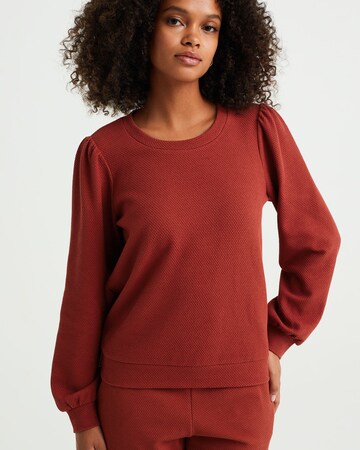 WE Fashion Sweatshirt in Rot: predná strana