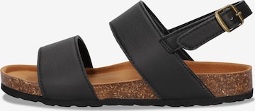 nae Vegan Shoes - Sandália 'Mak' em preto: frente