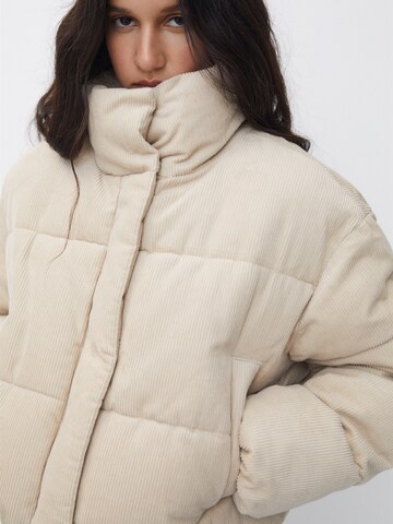 Pull&Bear Prechodná bunda - Béžová