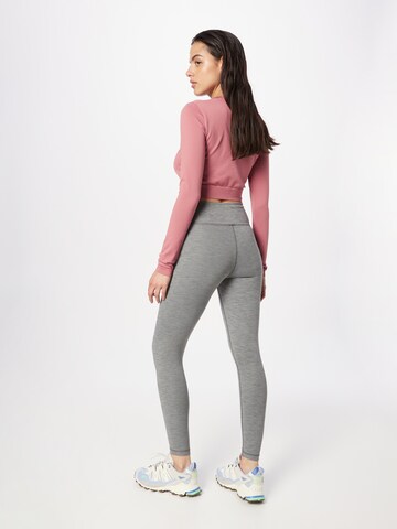 ADIDAS PERFORMANCE Skinny Fit Спортен панталон 'Essentials' в сиво