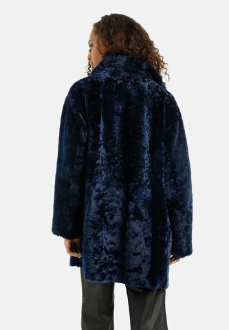 Werner Christ Lammfelljacke 'Melody' in Blau