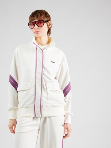 ELLESSE Кофта на молнии в Белый: спереди