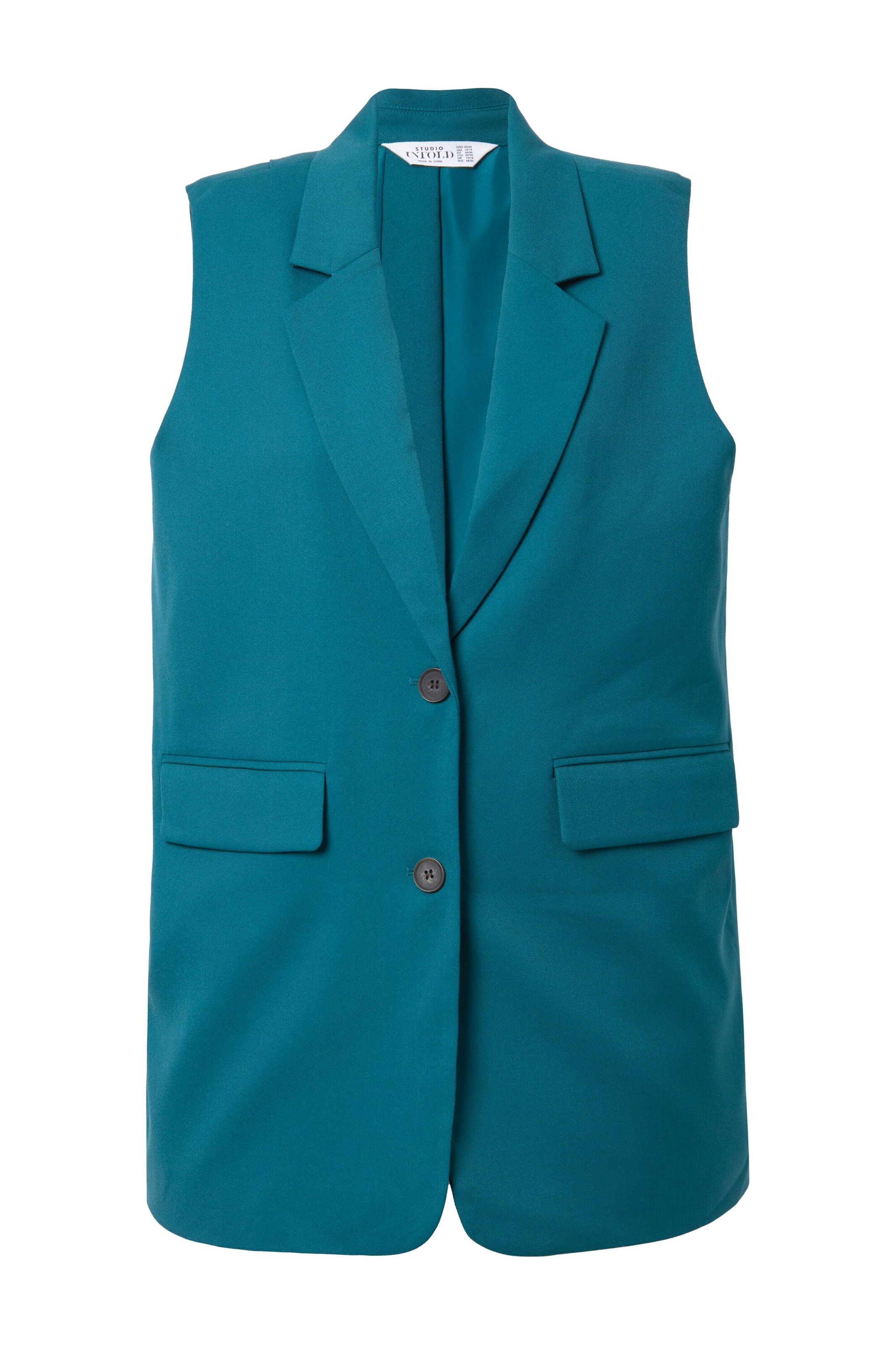 Studio Untold Weste in Blau: Vorderseite