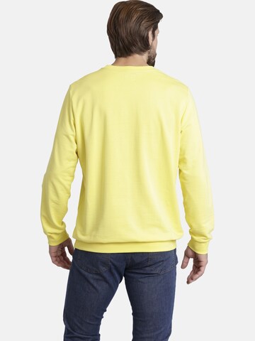 Sweat-shirt 'Dyrik' Jan Vanderstorm en jaune