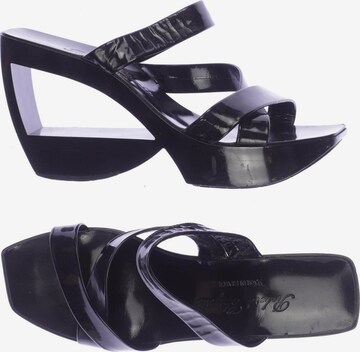 Robert Clergerie Sandalen 36 in Schwarz: predná strana