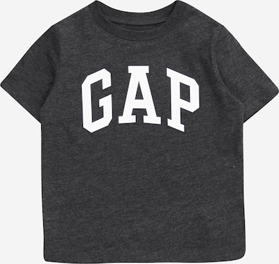 GAP T-Shirt en anthracite / blanc, Vue avec produit