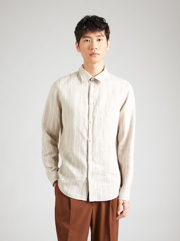 NN07 Regular fit Ing 'Enzo' - bézs: elől