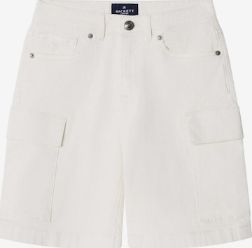 Hackett London Loosefit Shorts in Beige: Vorderseite