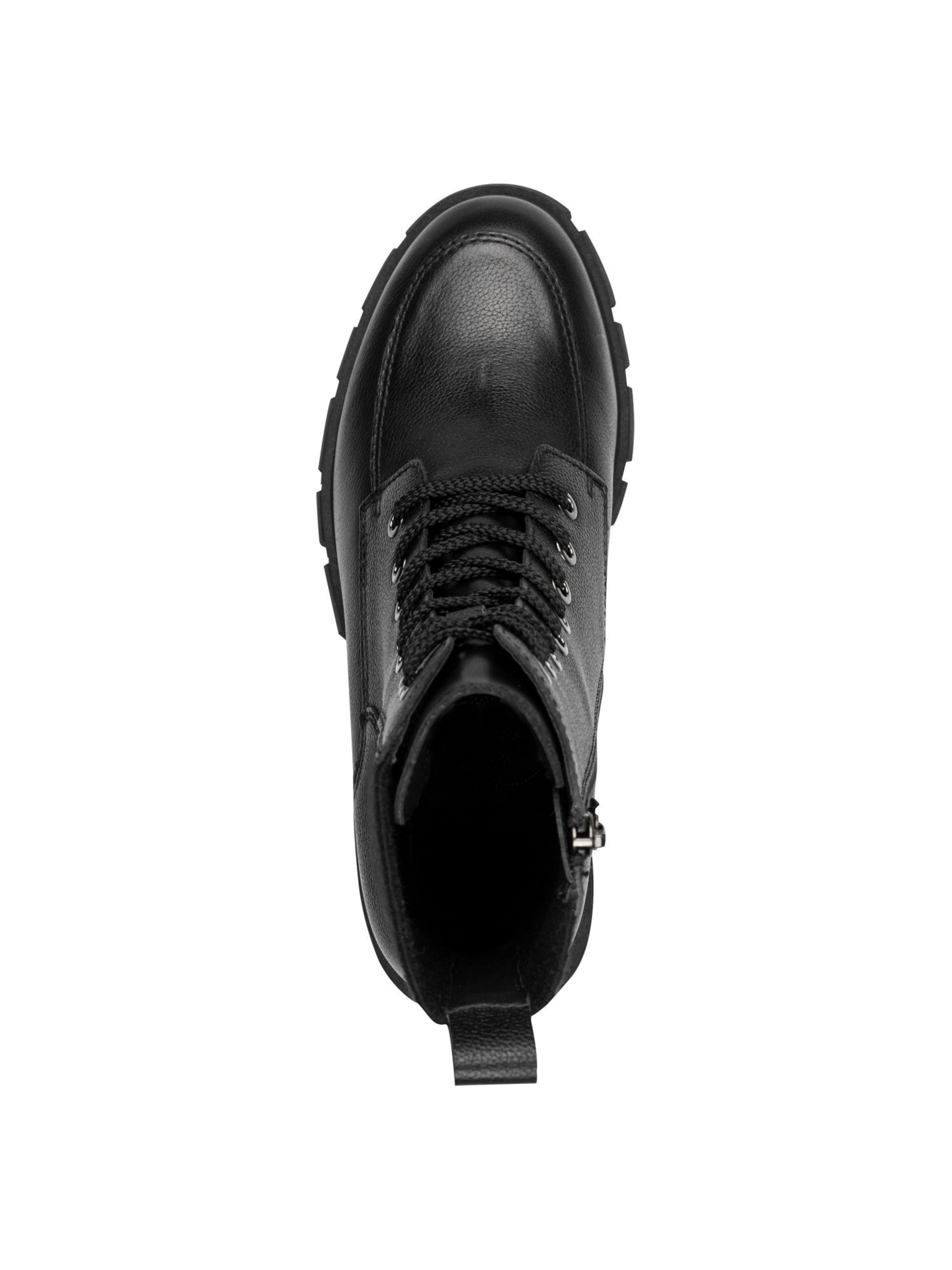 Tamaris Stövlett med snörning i svart