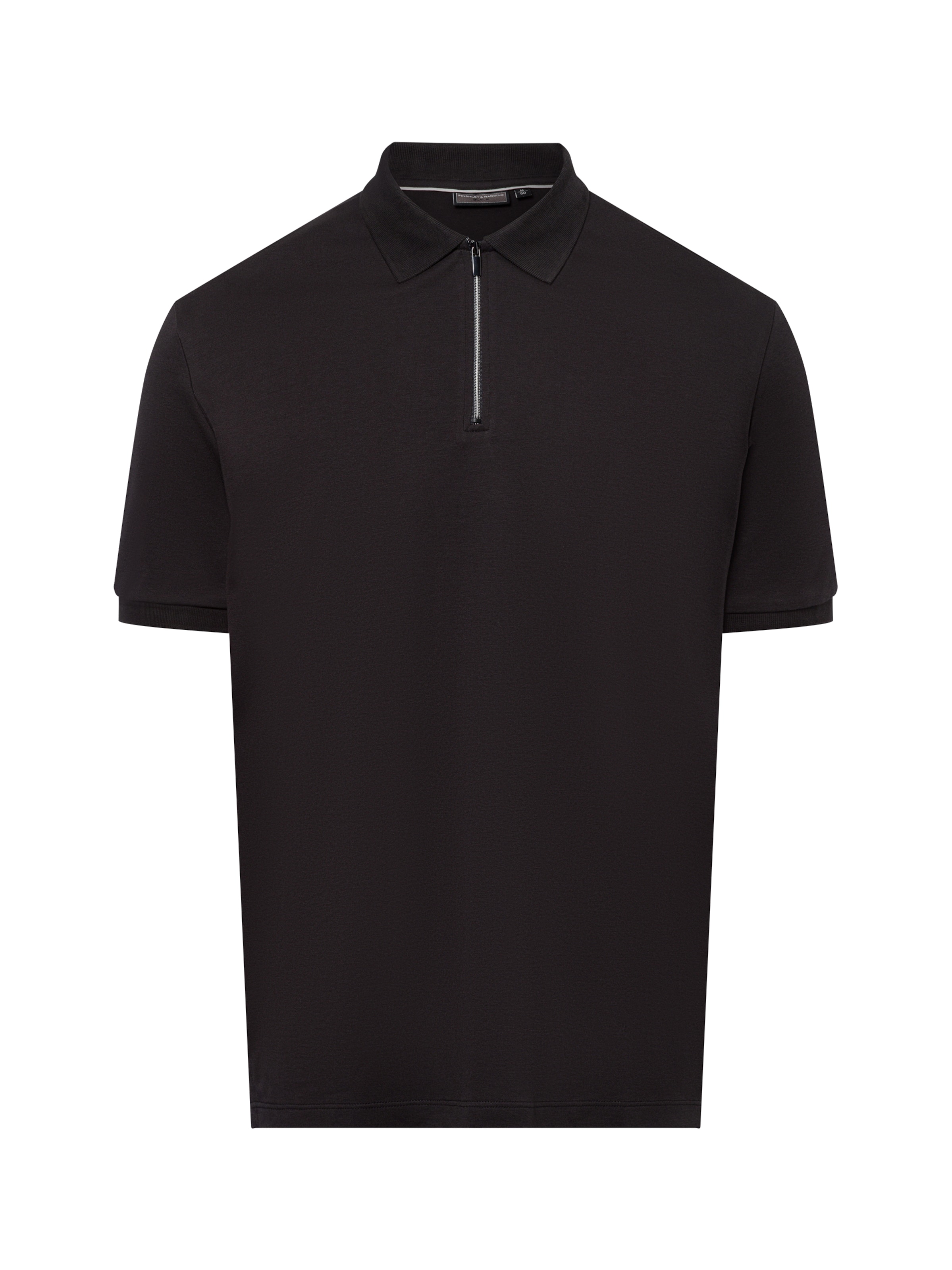 Finshley & Harding Shirt in Black: front