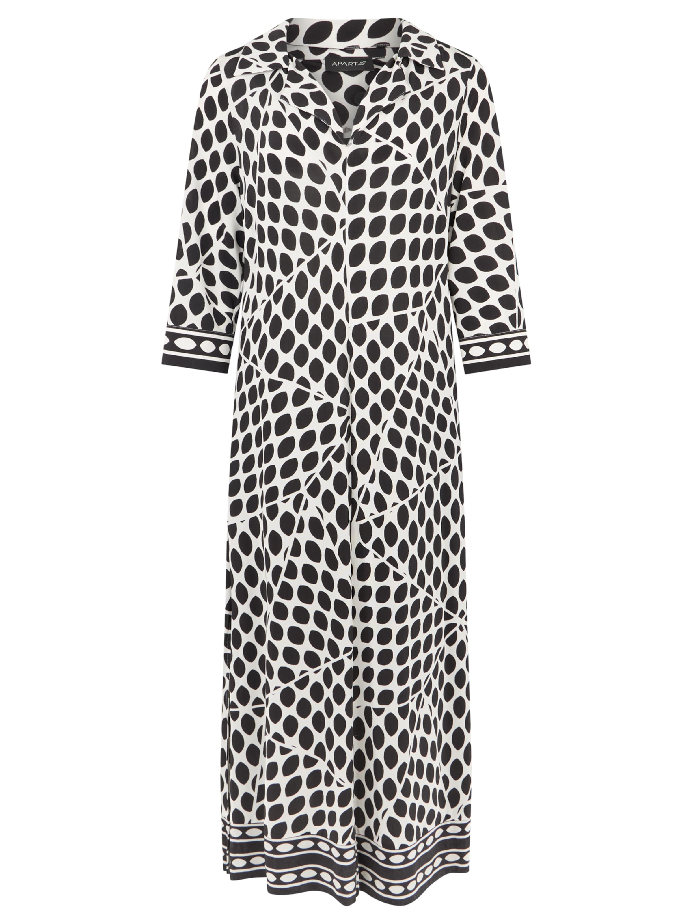 APART Kleid in Schwarz: Vorderseite