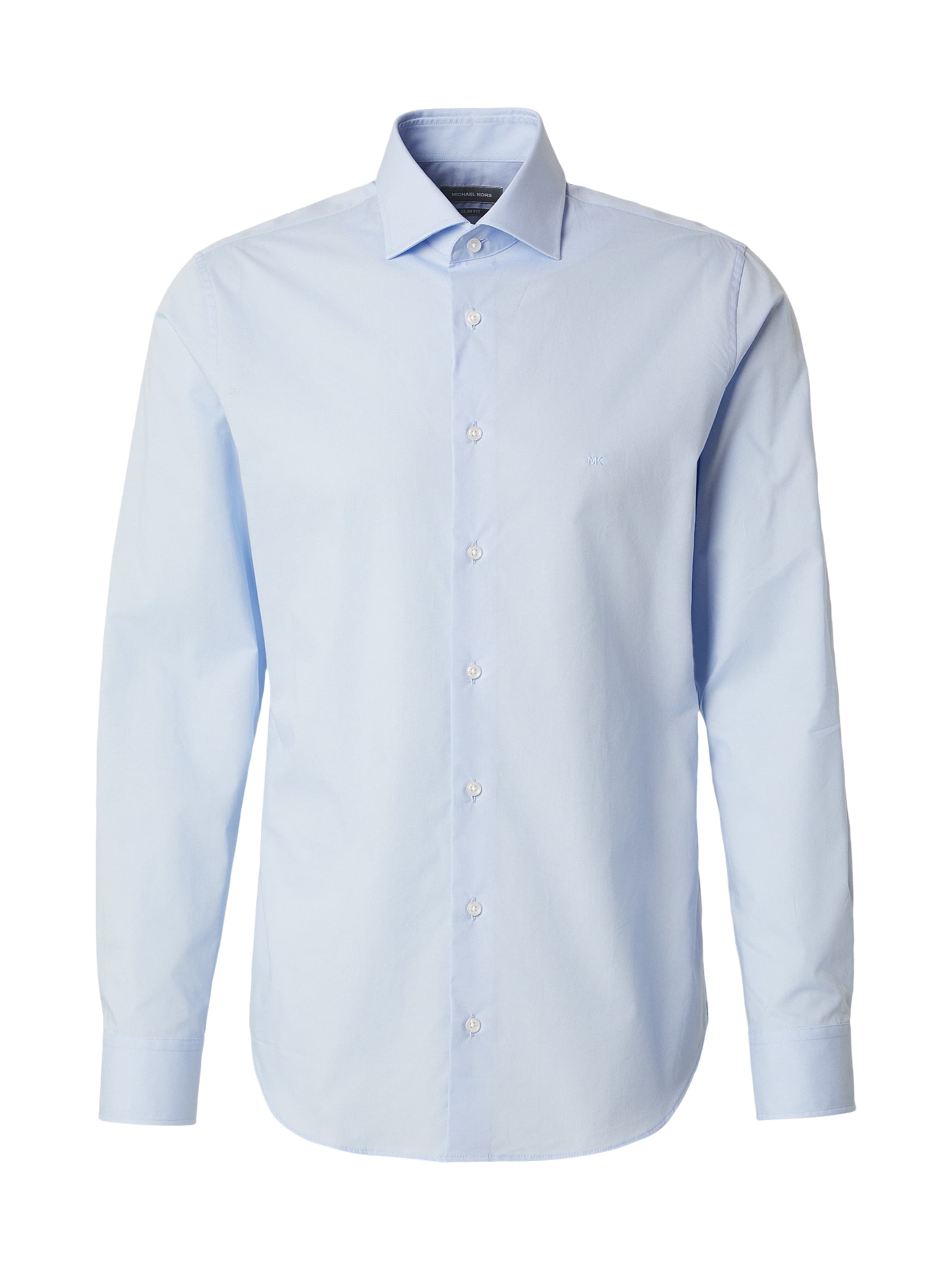 Michael Kors - Slim Fit Camisa em azul: frente