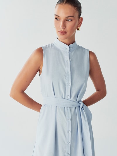 Willa Kleid 'JUSTICE' in hellblau, Produktansicht