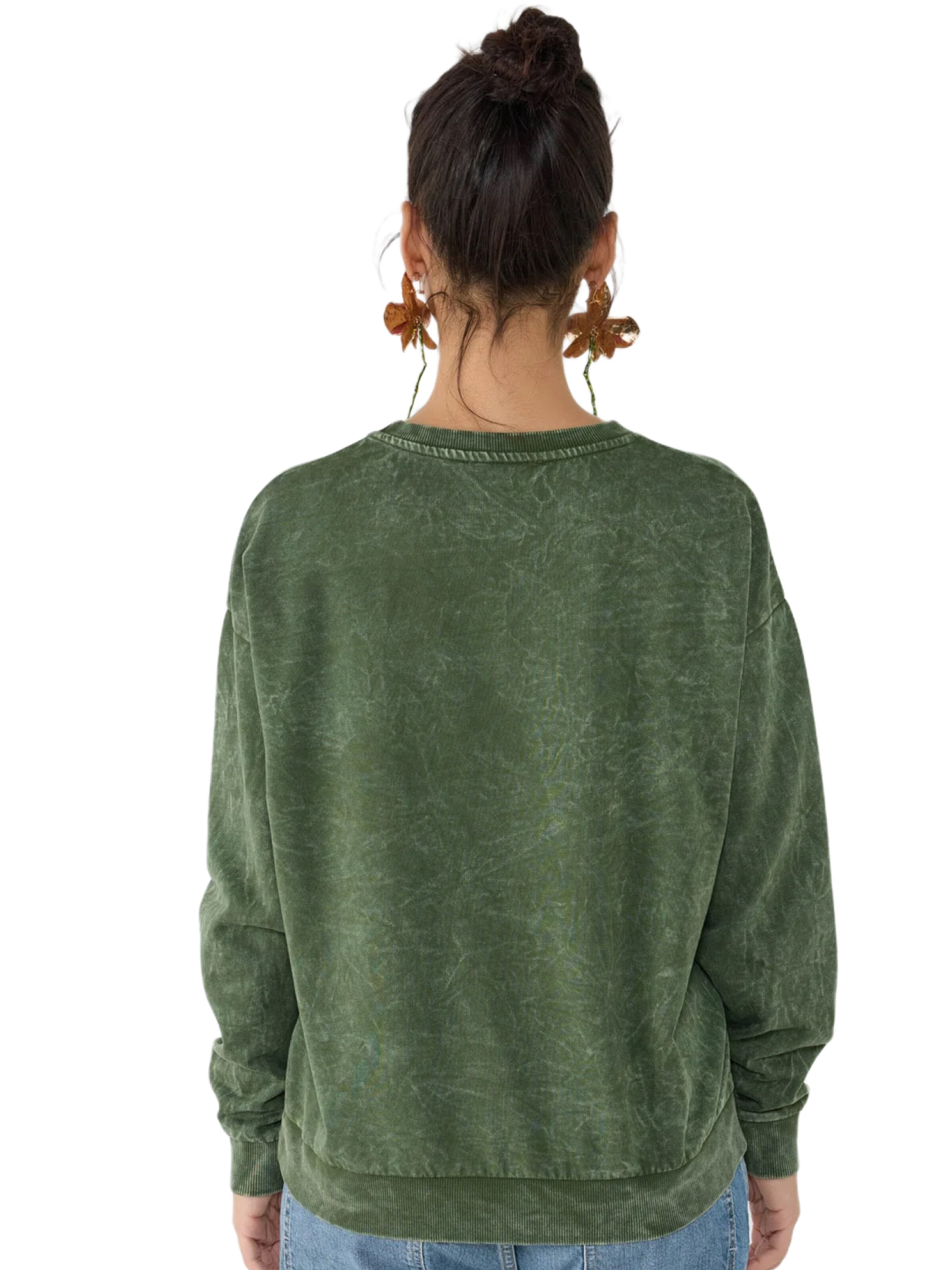 No Matter What Pullover in Grün