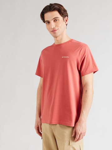 COLUMBIA Funkčné tričko 'CSC™' - Červená
