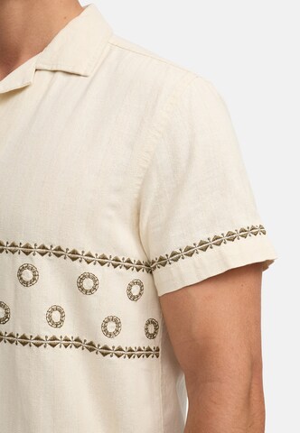 INDICODE JEANS Regular fit Overhemd 'Cotta' in Beige
