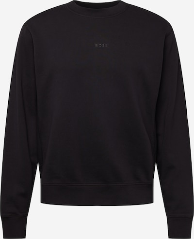 BOSS Sweatshirt 'Wefade' in Black, Item view