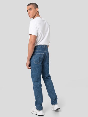 WEEKDAY Tapered Jeans 'Pine Sea' in Blauw