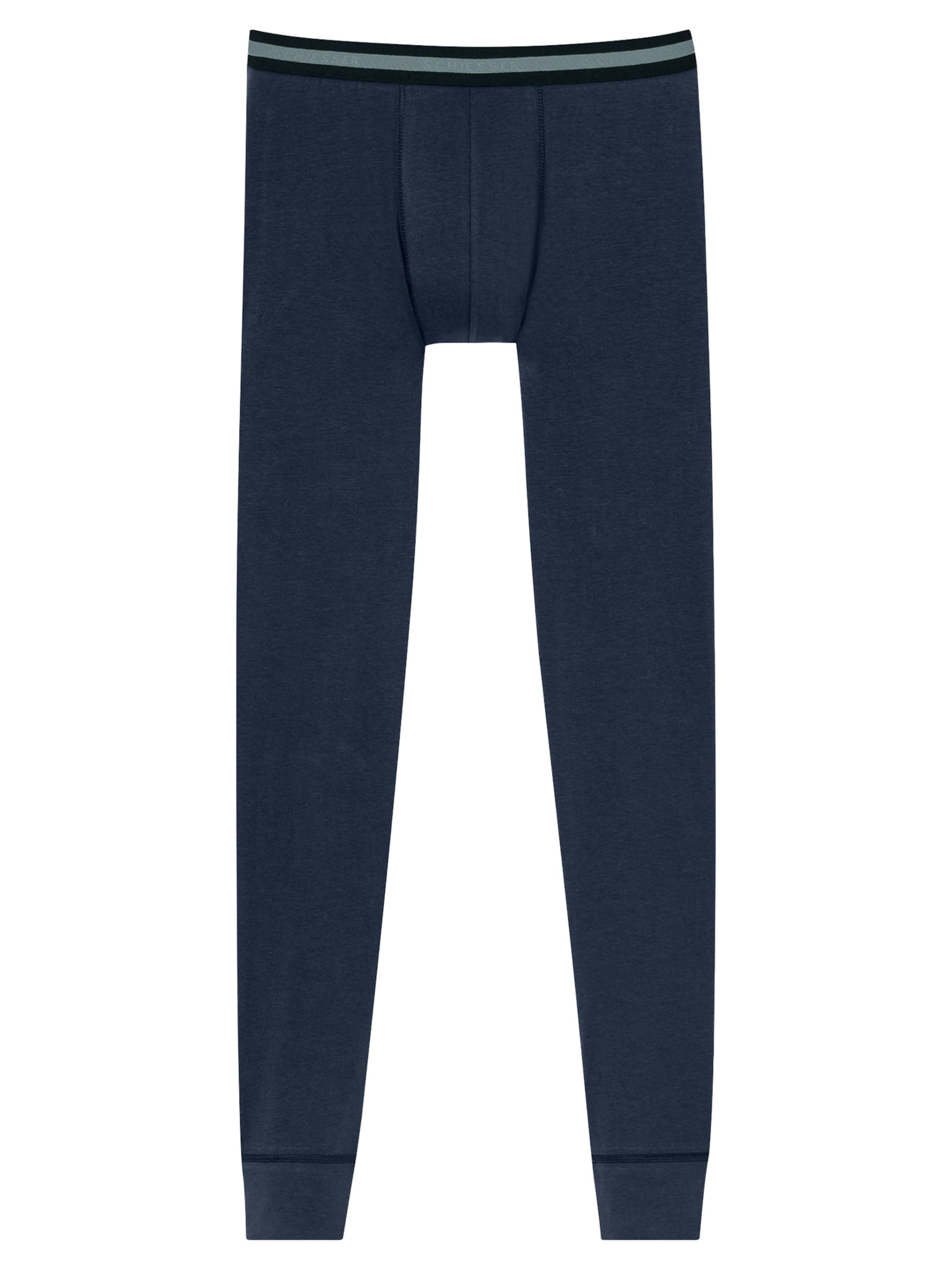 Sous-vêtements '95/5' SCHIESSER en bleu : devant