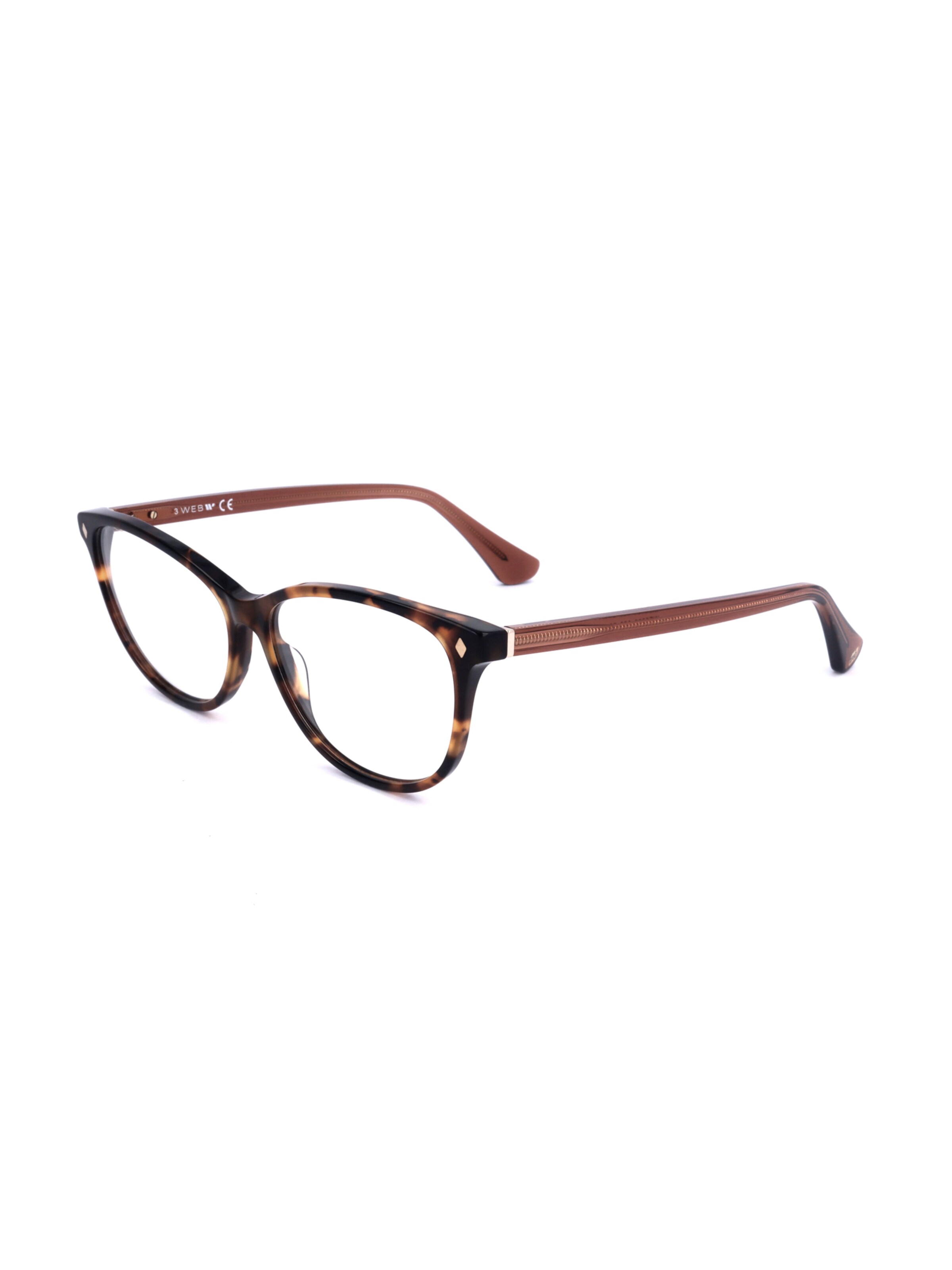 Occhiali 'WE5392' di Web Eyewear in marrone: frontale