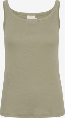 Kaffe Top 'Carna' in Green: front