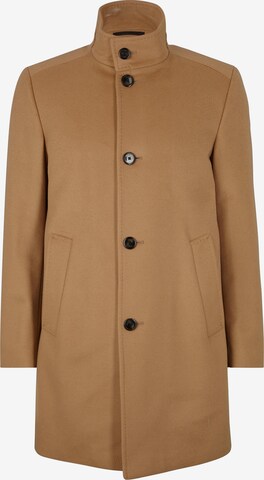 JOOP! Between-Seasons Coat 'Maron' in Brown: front