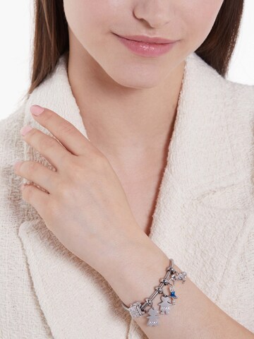 Pendentif 'Basic' Lucardi en argent : devant