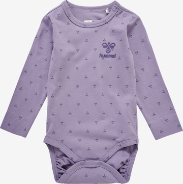 Hummel Romper/Bodysuit in Purple: front
