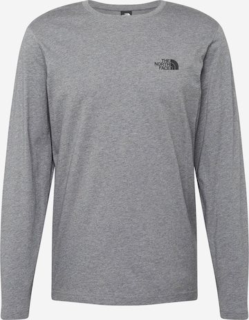 Maglietta 'SIMPLE DOME' di THE NORTH FACE in grigio: frontale
