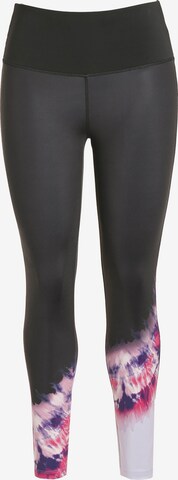 Skinny Leggings Ulla Popken en noir : devant