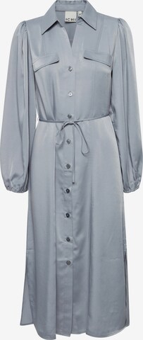 Robe-chemise 'DONNA' ICHI en bleu : devant