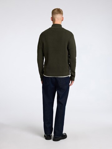 Pull-over 'SLHTheo' SELECTED HOMME en vert