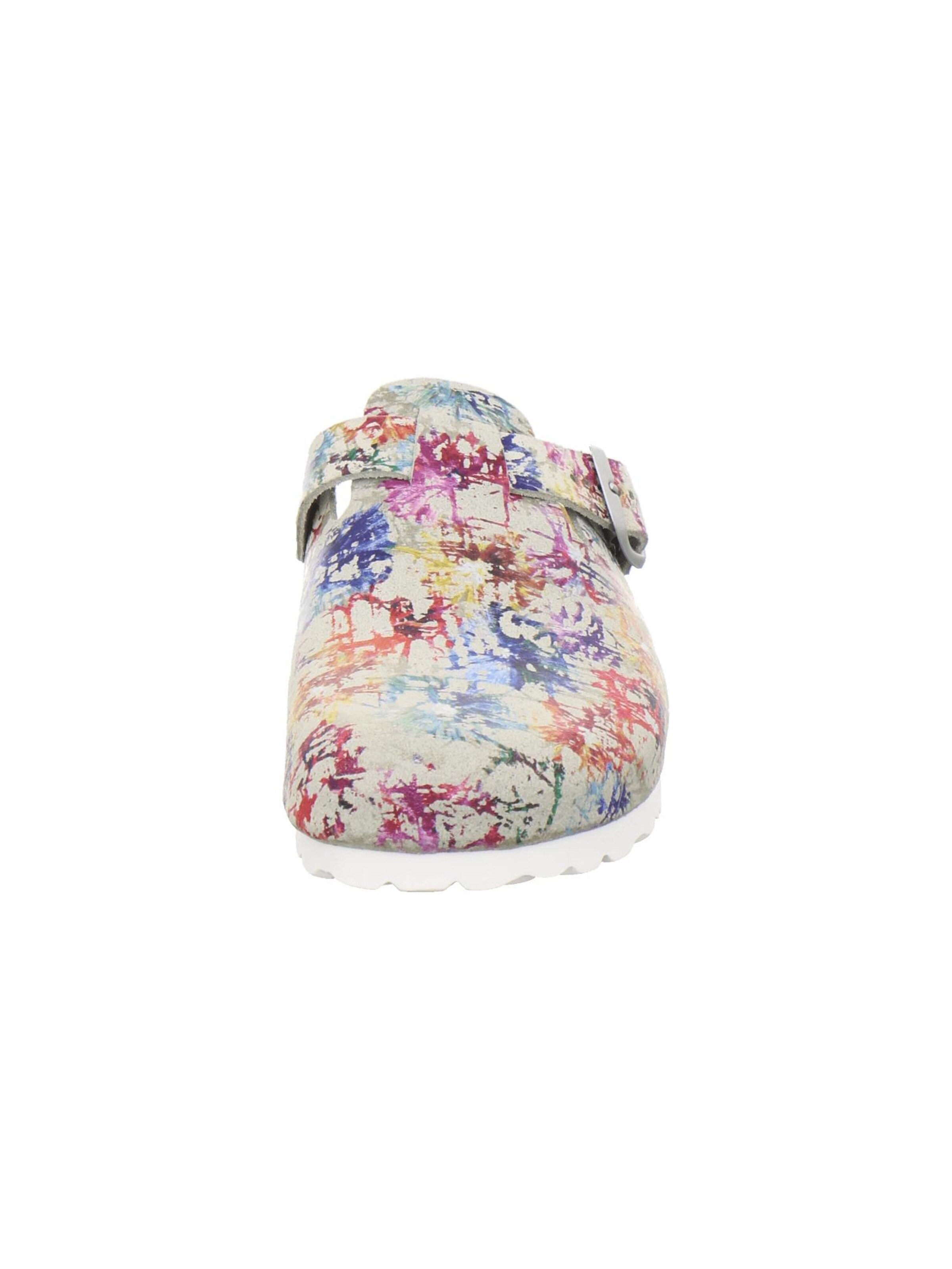 Sabots 'Clogs Damen paint Veloursleder' AFS-Schuhe en mélange de couleurs